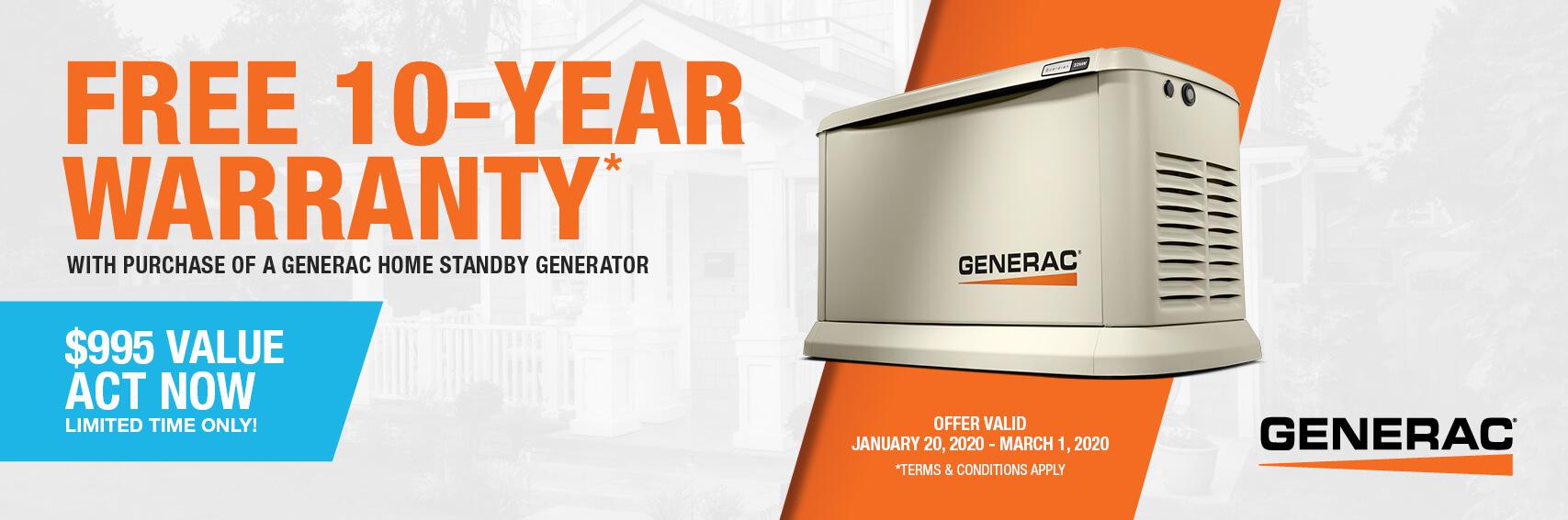 Homestandby Generator Deal | Warranty Offer | Generac Dealer | FT LAUDERDALE,, FL
